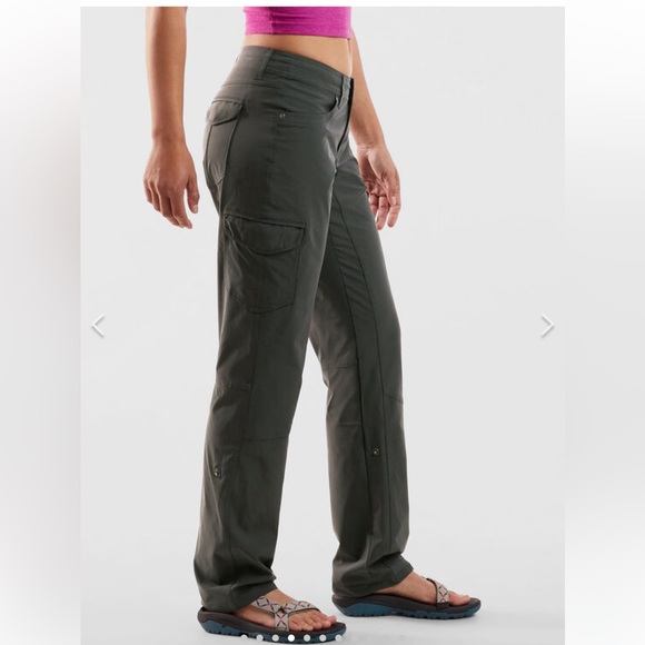 Kuhl Freeflex Cargo Hiking Roll Up | Medium Grey Casual Pants | Size 8 Regular - Picture 2 of 9